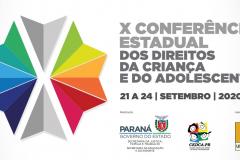 A X Conferência Estadual dos Direitos da Criança e do Adolescente, que acontece pela primeira vez online entre os dias 21 a 24 de setembro, tem como tema central a Proteção Integral, Diversidade e Enfrentamento das Violências. 