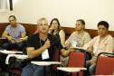 ?O que leva o adolescente a se envolver com a criminalidade??. Com esta frase a doutora em psicologia e estudos psicanalísticos, Ludmilla Feres Faria, iniciou a apresentação com o tema ?Adolescências?, realizada durante o quarto encontro do Circuito de Capacitação da Socioeducação, Foto: Ricardo Marajó/SEDS