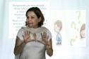 ?O que leva o adolescente a se envolver com a criminalidade??. Com esta frase a doutora em psicologia e estudos psicanalísticos, Ludmilla Feres Faria, iniciou a apresentação com o tema ?Adolescências?, realizada durante o quarto encontro do Circuito de Capacitação da Socioeducação, Foto: Ricardo Marajó/SEDS