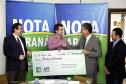 O Governo do Paraná entrega os três principais prêmios do 16º sorteio do programa Nota Paraná
