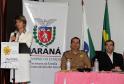 Secretária da Família e Desenvolvimento Social, Fernanda Richa, participa do evento alusivo ao Dia do combate a violência a criança e ao adolescente em Foz do Iguaçu.
Foto:Rogério Machado/SEDS