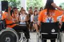 A secretária da Família e Desenvolvimento Social, Fernanda Richa, participou nesta sexta-feira (23) da inauguração do Centro da Juventude de Castro, na região Centro Oriental (?) do Estado. Este  é o décimo sexto Centro da Juventude entregue a população do Paraná este ano.Foto:Rogério Machado/SEDS