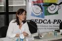 Reunião ordinária do CEDCA, mês de Novembro. Foto: Ricardo Marajó/SEDS