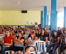 A Secretaria da Família e Desenvolvimento Social (Seds) promoveu no início do mês, em Virmond, região de Centro-Oeste do estado, uma palestra sobre o enfrentamento a violência contra crianças e adolescentes na rede pública de ensino. Foto:SEDS