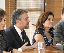 Conselho Estadual dos Direitos da Criança e do Adolescente do Parana CEDCA/PR. Posse dos novos Conselheiros representantes da Sociedade Civil Organizada - Gestao 2015-2017.Foto: Jefferson Oliveira / Seds