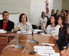 Conselho Estadual dos Direitos da Criança e do Adolescente do Parana CEDCA/PR. Posse dos novos Conselheiros representantes da Sociedade Civil Organizada - Gestao 2015-2017.Foto: Jefferson Oliveira / Seds