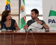 Conselho Estadual dos Direitos da Criança e do Adolescente do Parana CEDCA/PR. Posse dos novos Conselheiros representantes da Sociedade Civil Organizada - Gestao 2015-2017.Foto: Jefferson Oliveira / Seds