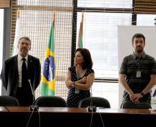 Conselho Estadual dos Direitos da Criança e do Adolescente do Parana CEDCA/PR. Posse dos novos Conselheiros representantes da Sociedade Civil Organizada - Gestao 2015-2017.Foto: Jefferson Oliveira / Seds