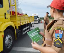 Klabin apoia campanha contra exploração sexual de crianças e adolescentes nas estradas - Foto: Aliocha Mauricio/SEDS
