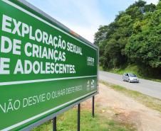 Klabin apoia campanha contra exploração sexual de crianças e adolescentes nas estradas - Foto: Aliocha Mauricio/SEDS