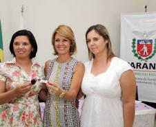 Secretária da Família entrega carro para conselho tutelar de São Pedro do Paraná Foto: Rogério Machado/SEDS