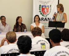 Secretária da Família entrega carro para conselho tutelar de São Pedro do Paraná Foto: Rogério Machado/SEDS