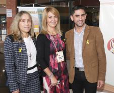 Secretária da Família e Desenvolvimento Social, Fernanda Richa, e o Governador Beto Richa, participam do 6º Encontro Estadual do programa Mãe Paranaense no Expo Unimed - Foto: Rogério Machado/SECS