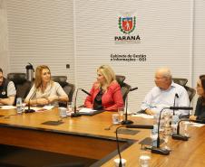 Secretária da Família e Desenvolvimento Social, Fernanda Richa, participa da reunião com Luciana Temer sobre Exploração e Abuso Sexual Infantil - Foto: Rogério Machado/SECS