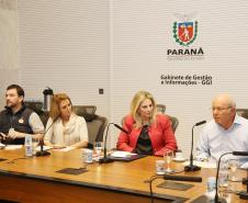 Secretária da Família e Desenvolvimento Social, Fernanda Richa, participa da reunião com Luciana Temer sobre Exploração e Abuso Sexual Infantil - Foto: Rogério Machado/SECS