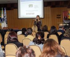 A Secretaria da Família e Desenvolvimento Social (Seds) apoiou o seminário "Vamos acabar com o Trabalho Infantil: Em defesa dos Direitos Humanos e da Justiça Social” realizado nesta terça-feira (12), Dia Contra o Trabalho Infantil. O evento foi promovido pela Superintendência Regional do Trabalho e Emprego no Paraná e pelo Fórum Estadual de Erradicação do Trabalho Infantil e Regularização do Trabalho do Adolescente (Feti–PR). Foto:Ricardo Marajó/SEDS