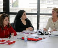 A Secretaria da Família e Desenvolvimento Social por meio da coordenação de medidas socioeducativas promoveu mais uma reunião técnica pedagógica para elaboração de ações a serem implantadas nas unidades de socioeducação no Estado do Paraná Foto: Ricardo Marajó/SEDS