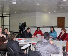 A Secretaria da Família e Desenvolvimento Social por meio da coordenação de medidas socioeducativas promoveu mais uma reunião técnica pedagógica para elaboração de ações a serem implantadas nas unidades de socioeducação no Estado do Paraná Foto: Ricardo Marajó/SEDS
