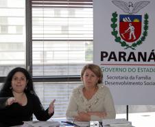 A Secretaria da Família e Desenvolvimento Social por meio da coordenação de medidas socioeducativas promoveu mais uma reunião técnica pedagógica para elaboração de ações a serem implantadas nas unidades de socioeducação no Estado do Paraná Foto: Ricardo Marajó/SEDS