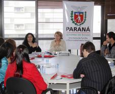A Secretaria da Família e Desenvolvimento Social por meio da coordenação de medidas socioeducativas promoveu mais uma reunião técnica pedagógica para elaboração de ações a serem implantadas nas unidades de socioeducação no Estado do Paraná Foto: Ricardo Marajó/SEDS