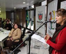 Secretária da Família e Desenvolvimento Social, Fernanda Richa, participou da posse dos novos conselheiros, indicados pela sociedade civil, do Conselho Estadual dos Direitos da Criança e do Adolescente (Cedca).Foto:Rogério Machado/SEDS