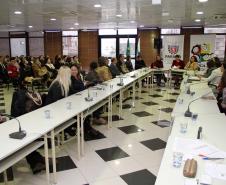 Secretária da Família e Desenvolvimento Social, Fernanda Richa, participou da posse dos novos conselheiros, indicados pela sociedade civil, do Conselho Estadual dos Direitos da Criança e do Adolescente (Cedca).Foto:Rogério Machado/SEDS