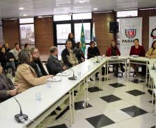 Secretária da Família e Desenvolvimento Social, Fernanda Richa, participou da posse dos novos conselheiros, indicados pela sociedade civil, do Conselho Estadual dos Direitos da Criança e do Adolescente (Cedca).Foto:Rogério Machado/SEDS