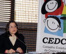 Na reunião plenária extraordinária realizada na quinta-feira (19) o Conselho Estadual dos Direitos da Criança e do Adolescente (Cedca) realizou a eleição de presidente e de vice-presidente para o ano biênio 2012-2013.Foto:Ricardo Marajó/SEDS