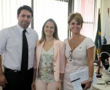 Secretária da Família reforça projetos socioeducacionais em Foz do Iguaçu Fotos: Rogerio Machado/SEDS