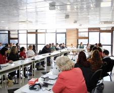 Na reunião plenária extraordinária realizada na quinta-feira (22) tomou posse a nova presidência o Conselho Estadual dos Direitos da Criança e do Adolescente (Cedca). A nova presidente é a Procuradora de Justiça Édina Maria Silva de Paula e a Delegada Marcia Tavares dos Santos assumiu a vice-presidência.Foto: Ricardo Marajó/SEDS