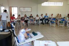 Teve início nesta terça-feira (14), em Cascavel, o segundo encontro do Circuito de Capacitação da Socioeducação, programa lançado pelo Governo do Estado para capacitar os servidores que trabalham no atendimento a adolescentes em restrição ou privação de liberdade em Centros de Socioeducação e Casas de Semiliberdade.Foto: Divulgação