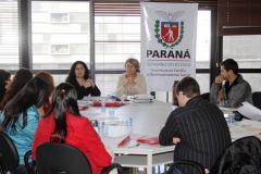 A Secretaria da Família e Desenvolvimento Social por meio da coordenação de medidas socioeducativas promoveu mais uma reunião técnica pedagógica para elaboração de ações a serem implantadas nas unidades de socioeducação no Estado do Paraná Foto: Ricardo Marajó/SEDS