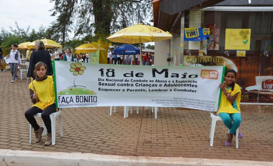 Pitanga - O Paraná intensificou neste mês de maio a realização de ações de enfrentamento ao problema da violência sexual de crianças e adolescentes. A medida faz parte da mobilização para o Dia Nacional de Combate ao Abuso e à Exploração Sexual de Crianças e Adolescentes, comemorado em 18 de maio.