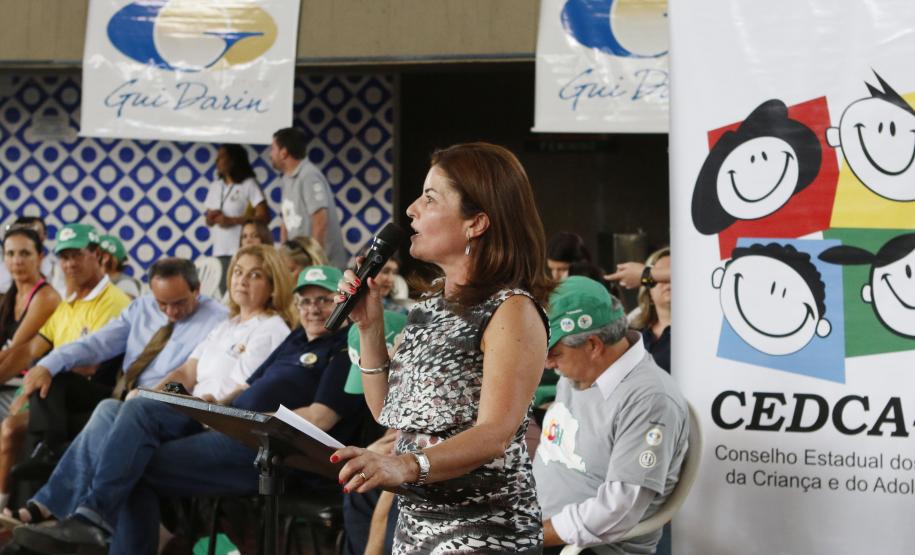 A secretária estadual da Família e Desenvolvimento Social, Letícia Raimundo, participou nesta segunda-feira (10), em Curitiba, da abertura dos Jogos da Integração e Inclusão (Join) Foto ? Ricardo Marajó/SEDS