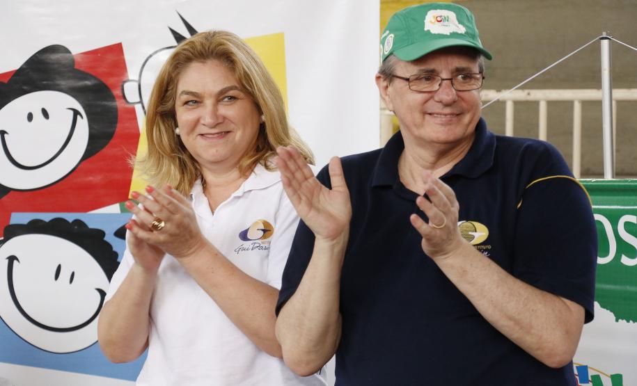 A secretária estadual da Família e Desenvolvimento Social, Letícia Raimundo, participou nesta segunda-feira (10), em Curitiba, da abertura dos Jogos da Integração e Inclusão (Join) Foto ? Ricardo Marajó/SEDS