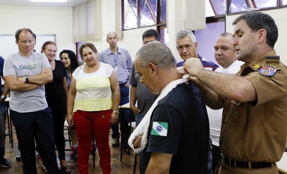 Servidores da Socieducação participam de treinamentos na área da segurança.Foto:Ricardo Marajó/SEDS