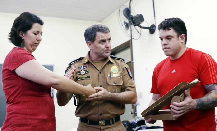 Servidores da Socieducação participam de treinamentos na área da segurança.Foto:Ricardo Marajó/SEDS