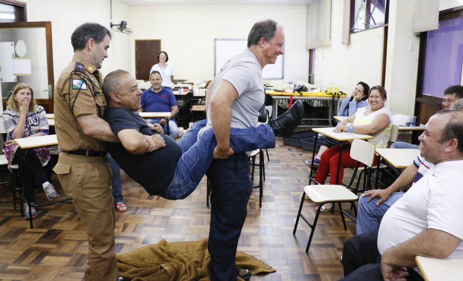 Servidores da Socieducação participam de treinamentos na área da segurança.Foto:Ricardo Marajó/SEDS