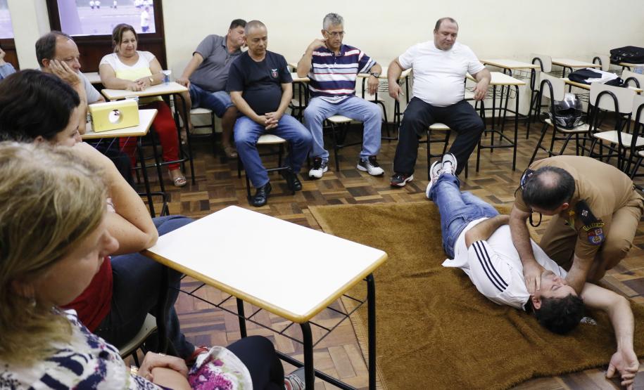 Servidores da Socieducação participam de treinamentos na área da segurança.Foto:Ricardo Marajó/SEDS