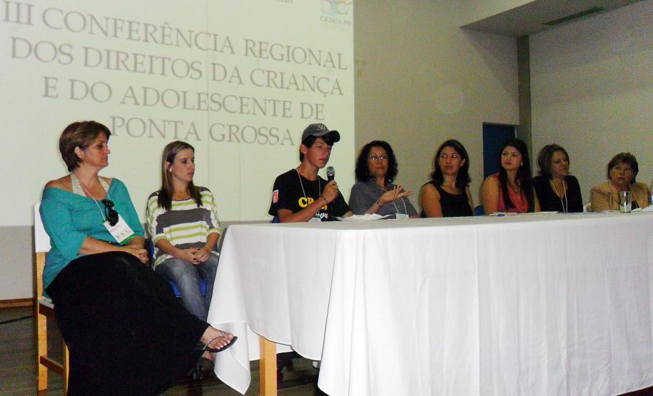 Ponta Grossa realiza etapa regional da Conferência dos Direitos da Criança e do Adolescente Ponta Grossa realiza etapa regional da Conferência dos Direitos da Criança e do Adolescente