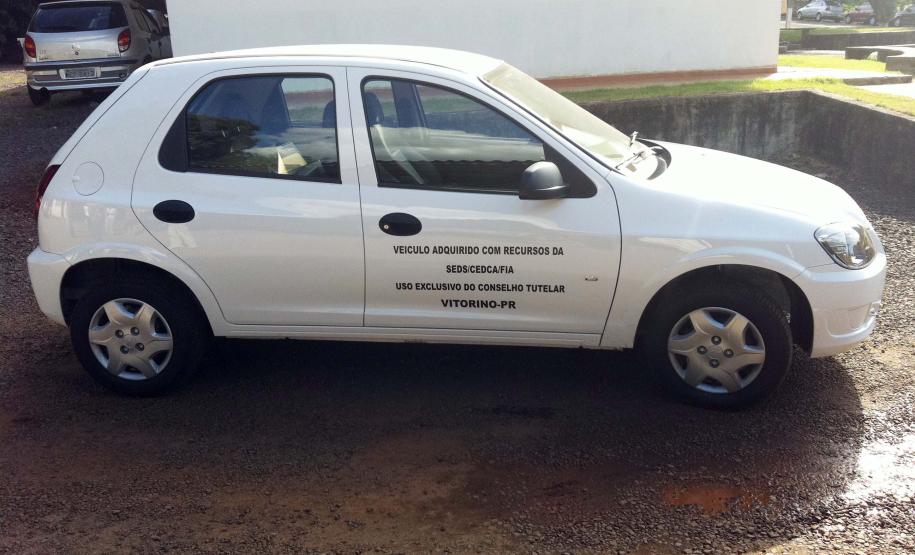 Automóvel e equipamentos de informática são entregues para o conselho tutelar de Vitorino