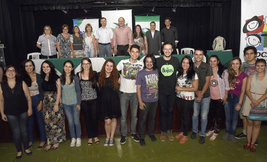 Lançamento do projeto Agentes de Leitura do Paraná.Pinhais, 19 de fevereiro de 2016.Foto: Kraw Penas/SEEC