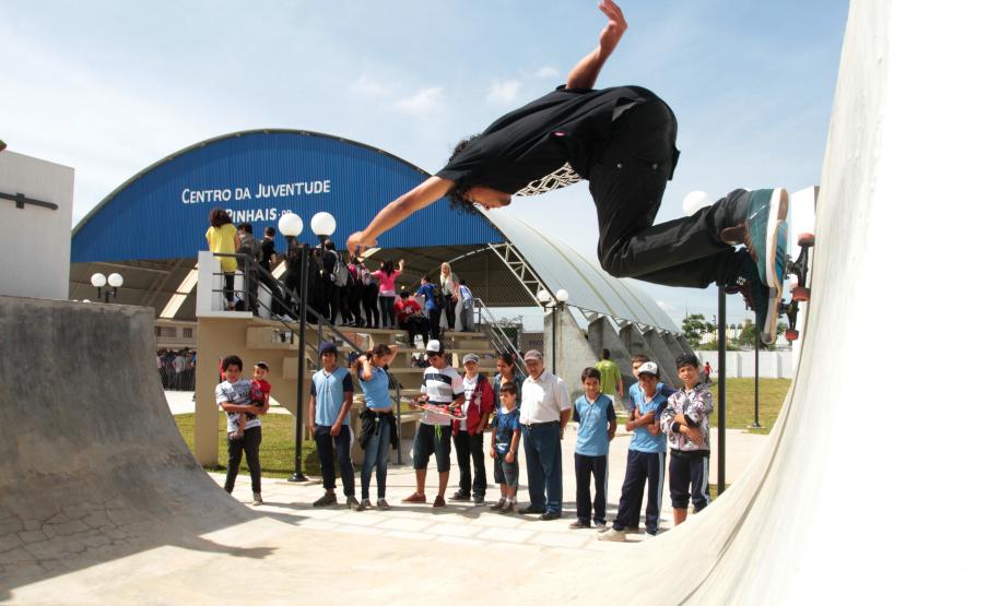 Centro da Juventude Pinhais.Foto:Rogério Machado/SECS