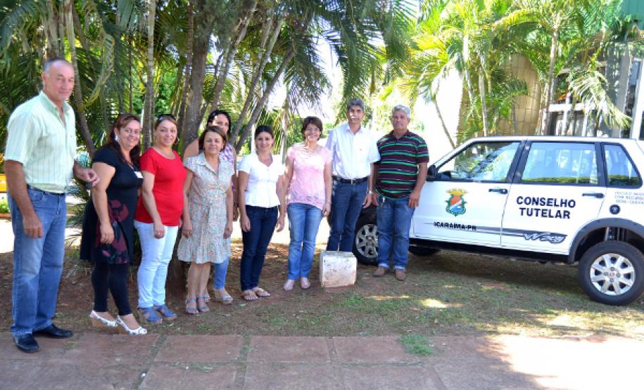 Entrega de equipamentos  ao Conselho Tutelar do municipio  Icaraíma Foto:Divulgação