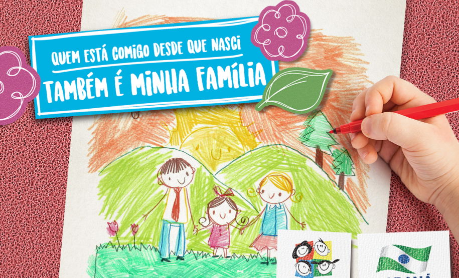 Paraná lança campanha que mostra importância da família para crianças e adolescentes. Foto: Divulgação Seds