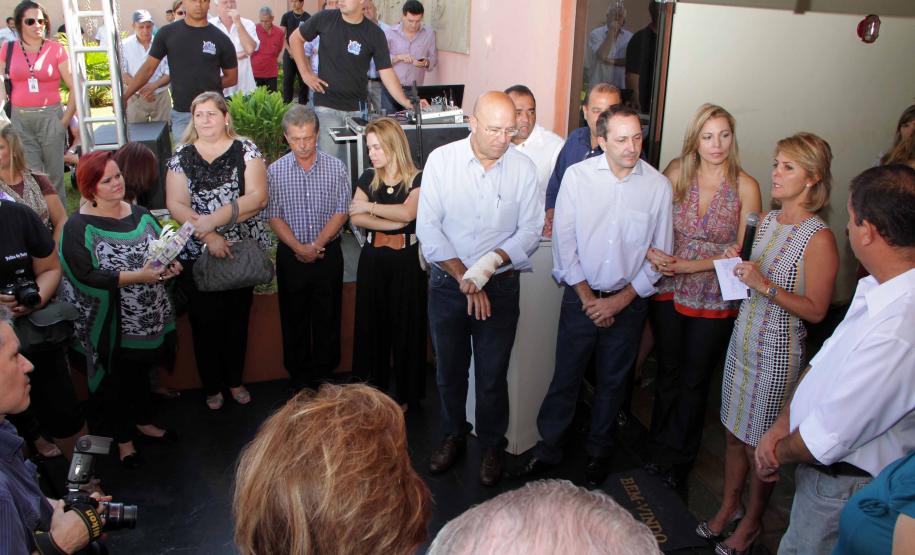 Fernanda Richa, Visita Bandeirantes, no Norte do estado, para fazer a entrega de um automóvel e equipamentos de informática para o conselho tutelar do municípioFoto: Rogério Machado/SEDS