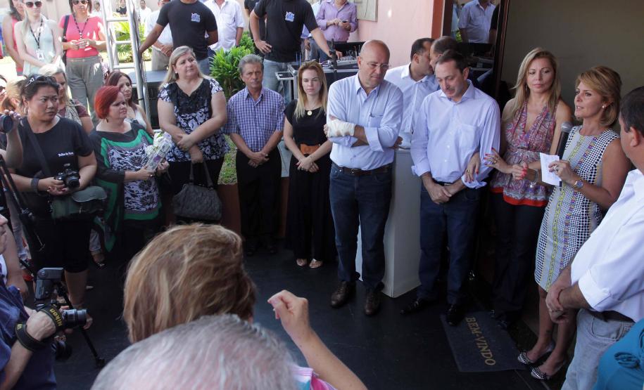 Fernanda Richa, Visita Bandeirantes, no Norte do estado, para fazer a entrega de um automóvel e equipamentos de informática para o conselho tutelar do municípioFoto: Rogério Machado/SEDS