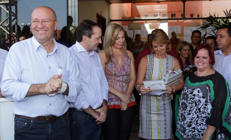 Fernanda Richa, Visita Bandeirantes, no Norte do estado, para fazer a entrega de um automóvel e equipamentos de informática para o conselho tutelar do municípioFoto: Rogério Machado/SEDS