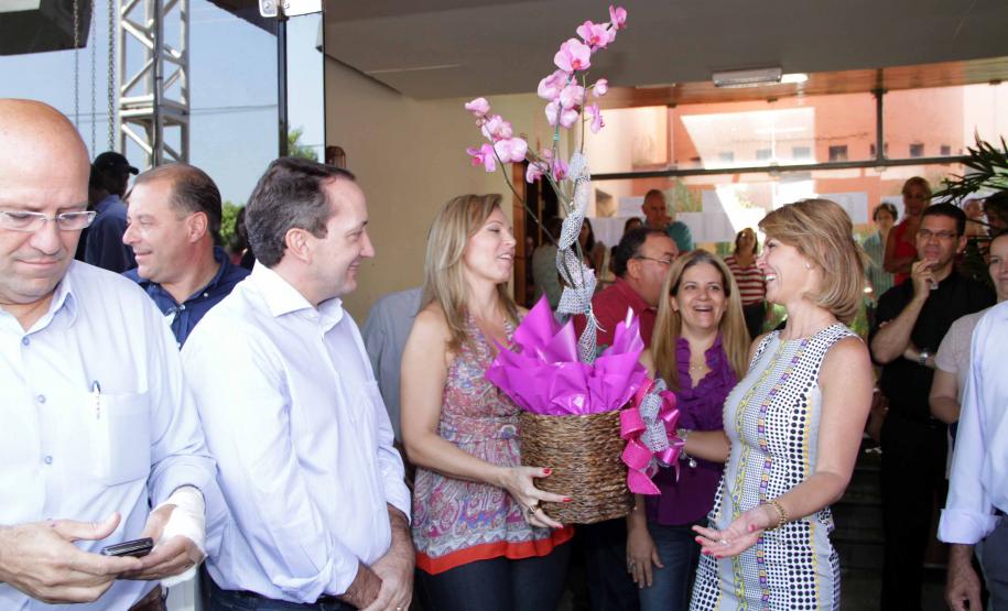 Fernanda Richa, Visita Bandeirantes, no Norte do estado, para fazer a entrega de um automóvel e equipamentos de informática para o conselho tutelar do municípioFoto: Rogério Machado/SEDS