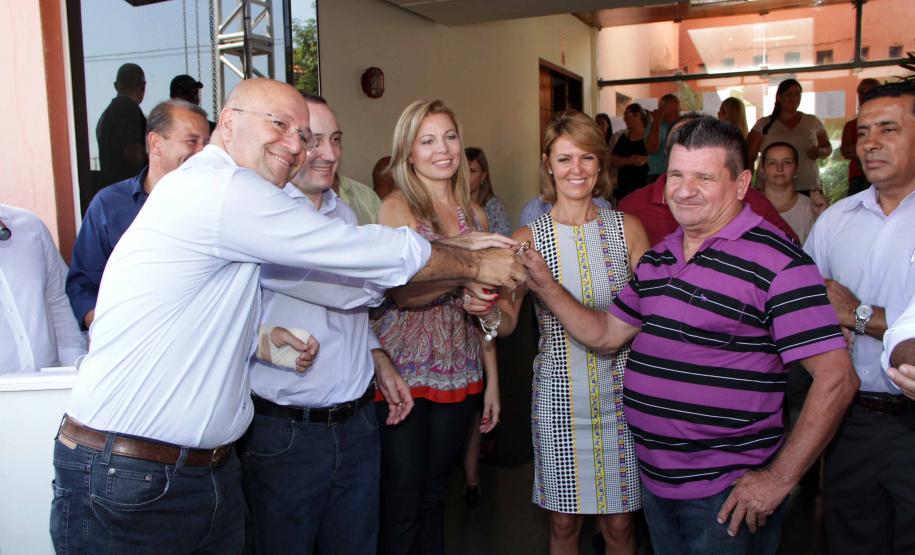 Fernanda Richa, Visita Bandeirantes, no Norte do estado, para fazer a entrega de um automóvel e equipamentos de informática para o conselho tutelar do municípioFoto: Rogério Machado/SEDS